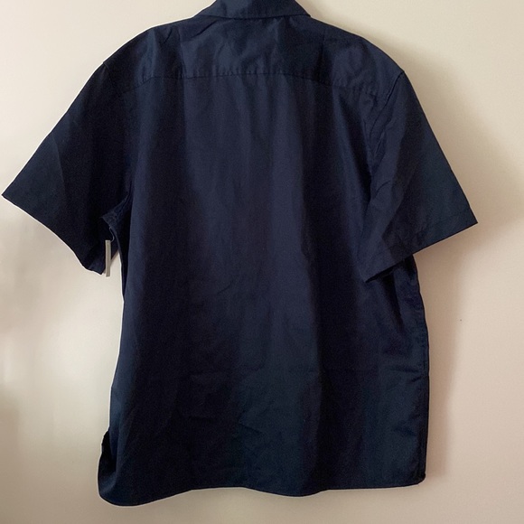 Amazon Essentials Men's Short-Sleeve Stain Wrinkle Resistant Work Shirt 2X blue - Picture 7 of 10